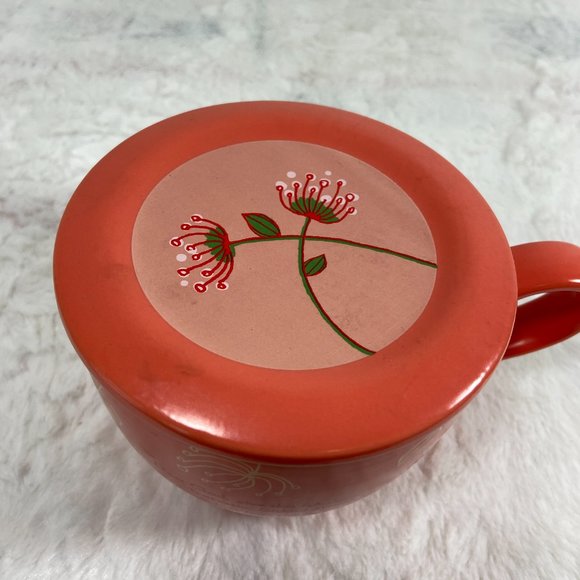 Abbey Press Mug With Lid/Coaster Psalm 4:7 Coffee Cup Prayer For My Friend Coral - Picture 2 of 8